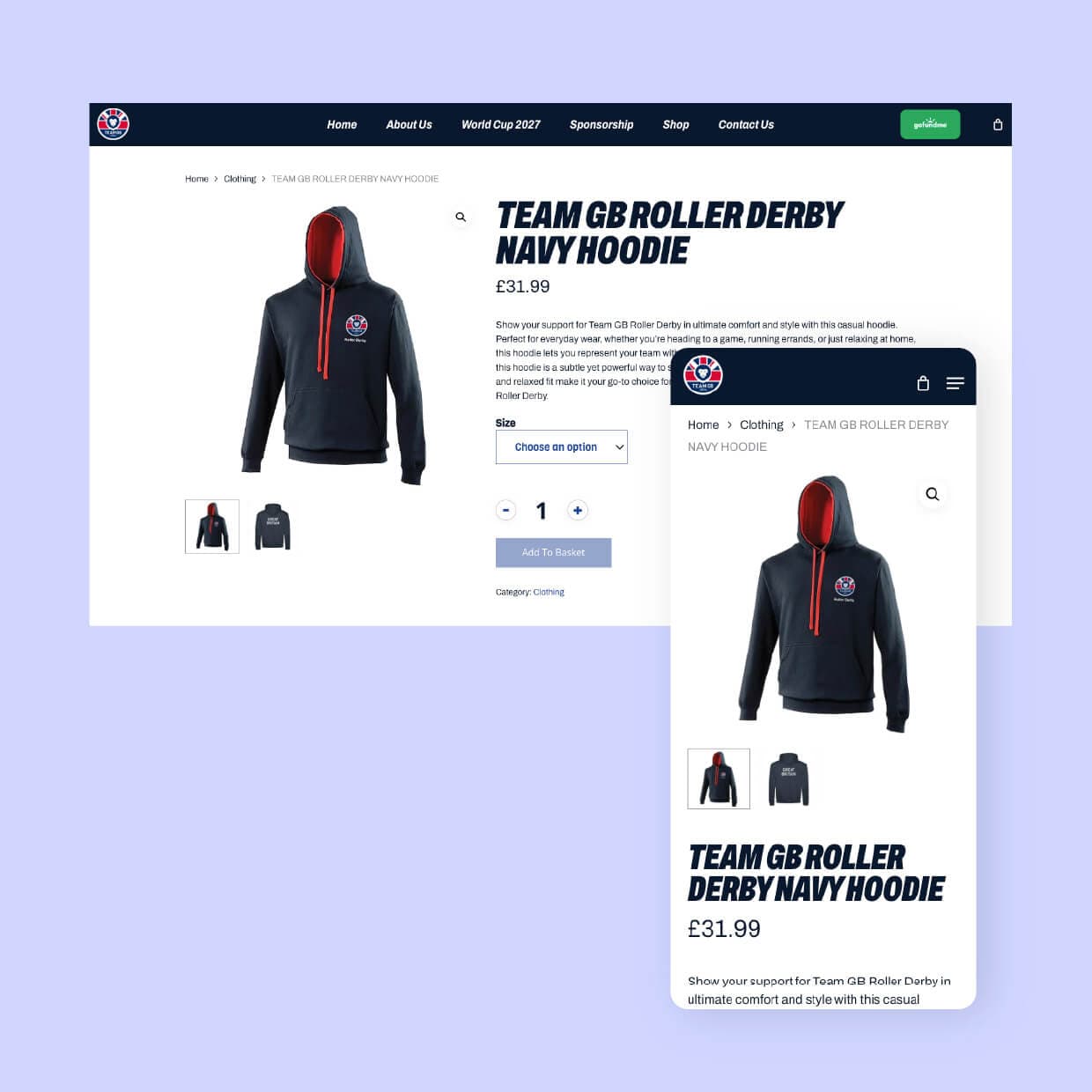 Ecommerce Team GB JRDA-1