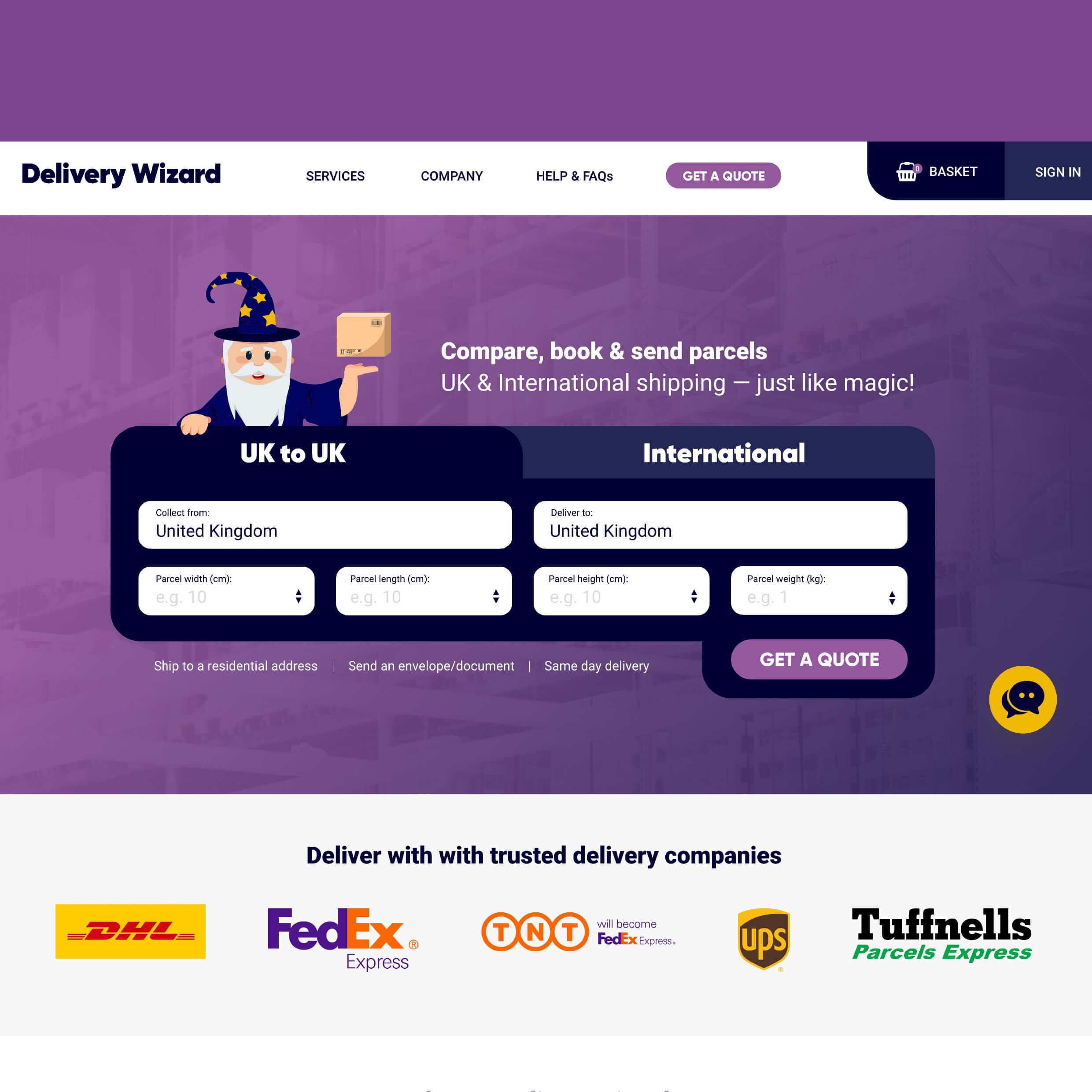 Web Development Delivery Wizard 1