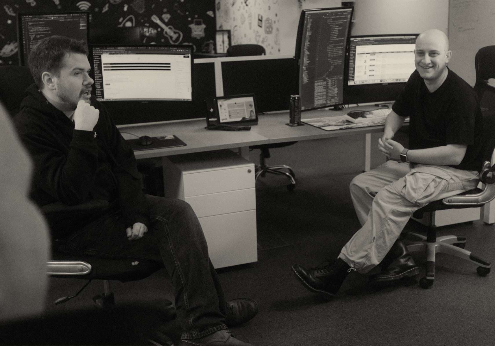 Website Agency – Process 2 – Developers Chatting