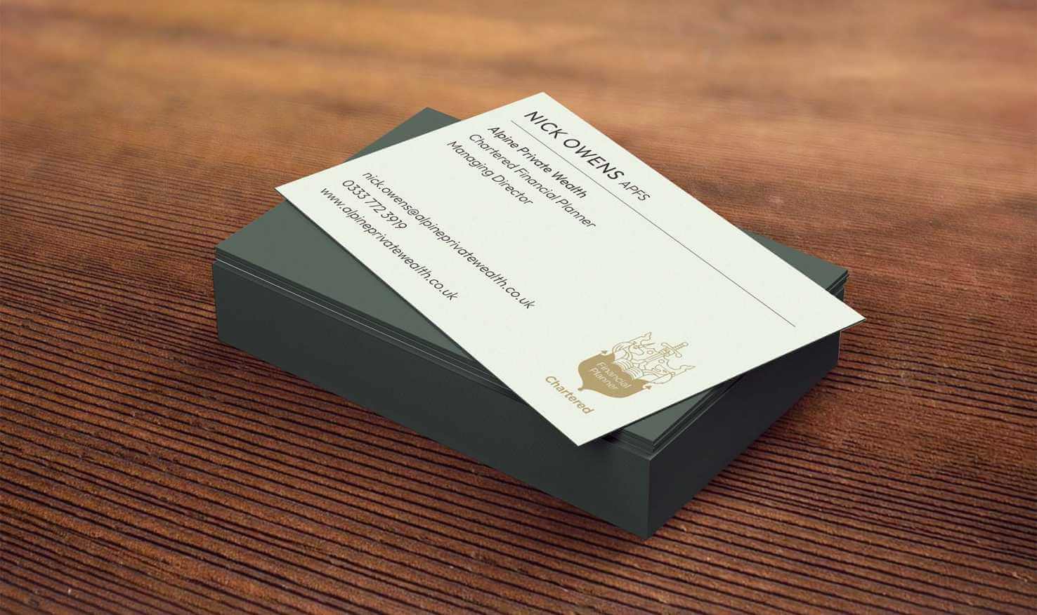Alpine Private Wealth – 11 – Business cards
