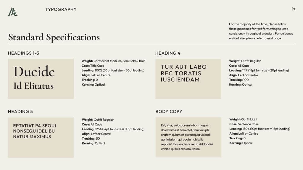 Alpine Private Wealth – 9 – Brand Guidelines – 14