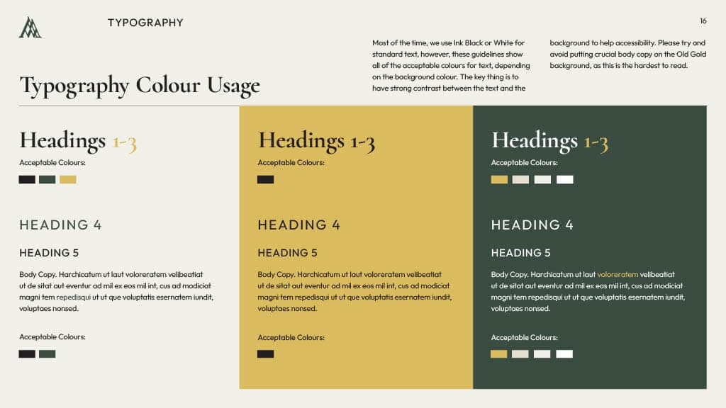 Alpine Private Wealth – 9 – Brand Guidelines – 16