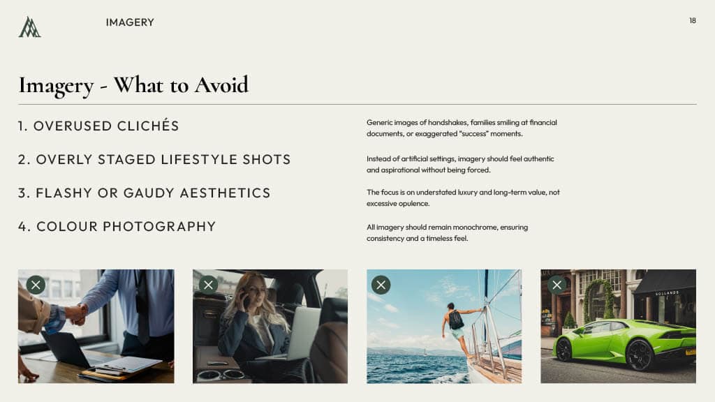 Alpine Private Wealth – 9 – Brand Guidelines – 18