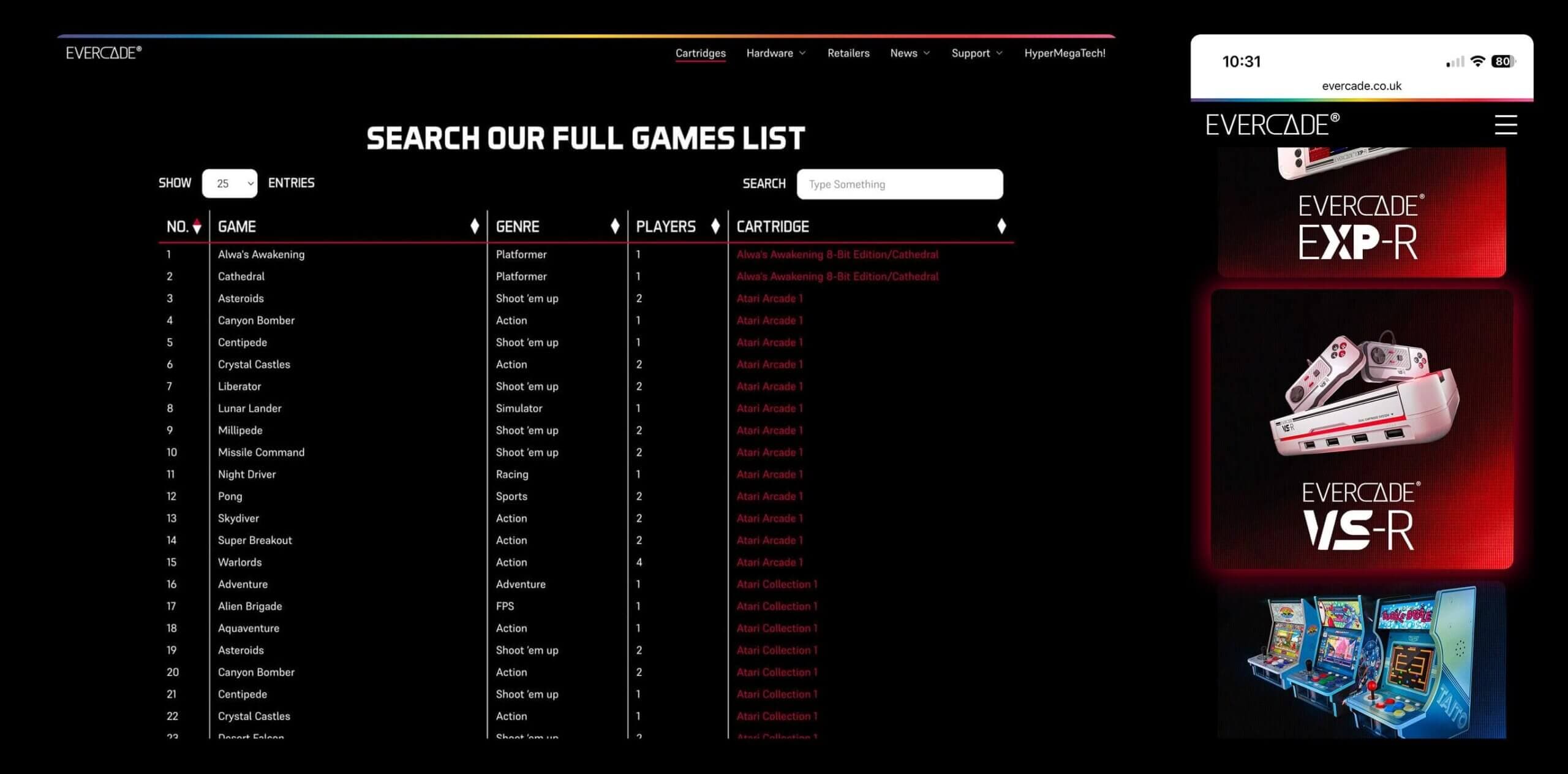 evercade_games-list