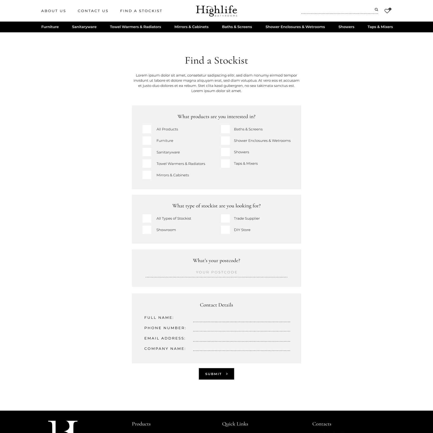 highlife-bathrooms_find-a-stockist