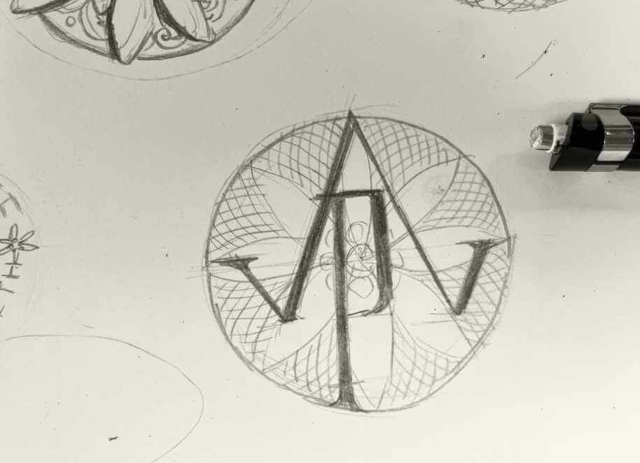 Alpine Private Wealth – 5 – Logo Concept Sketching